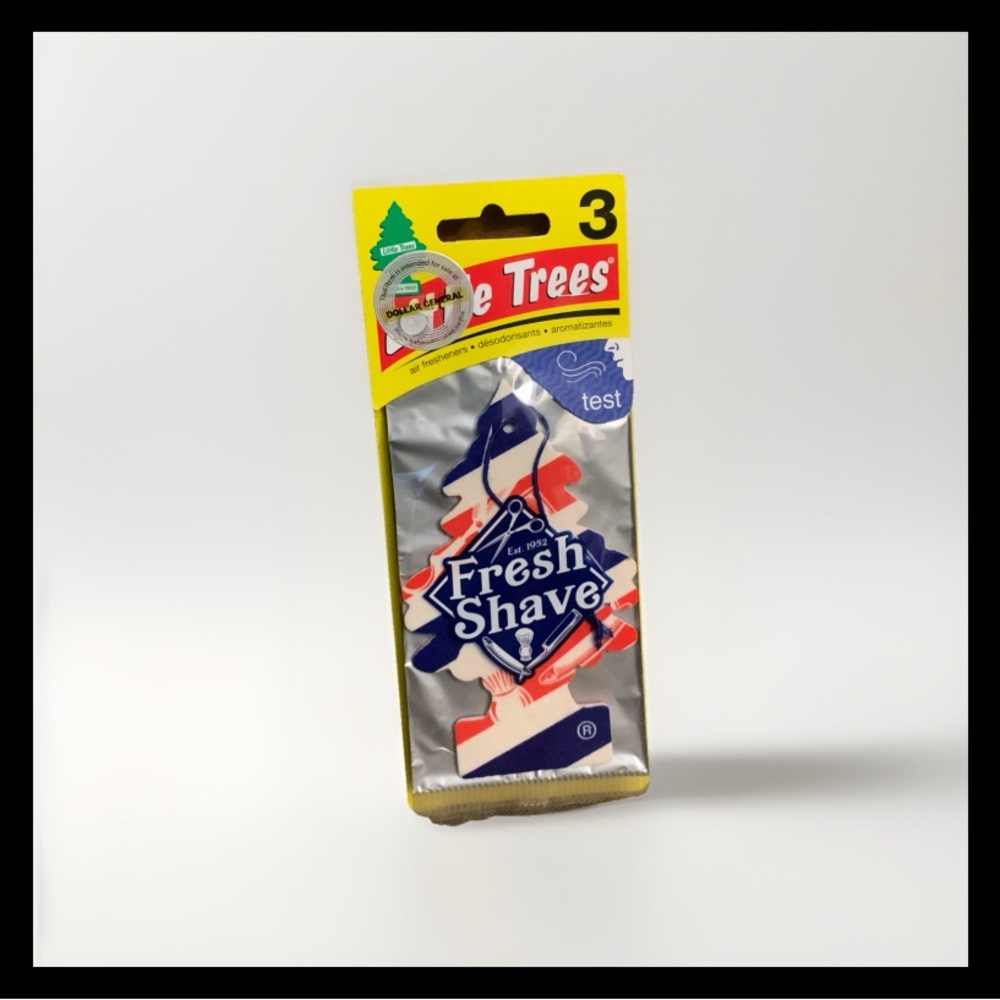 Car Freshener Little Trees 3-Pack ~ Fresh Shave
